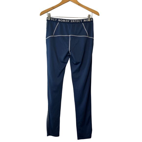 Perfect Moment Navy Polartec Wool Ski Leggings Size Large - Picture 2 of 12